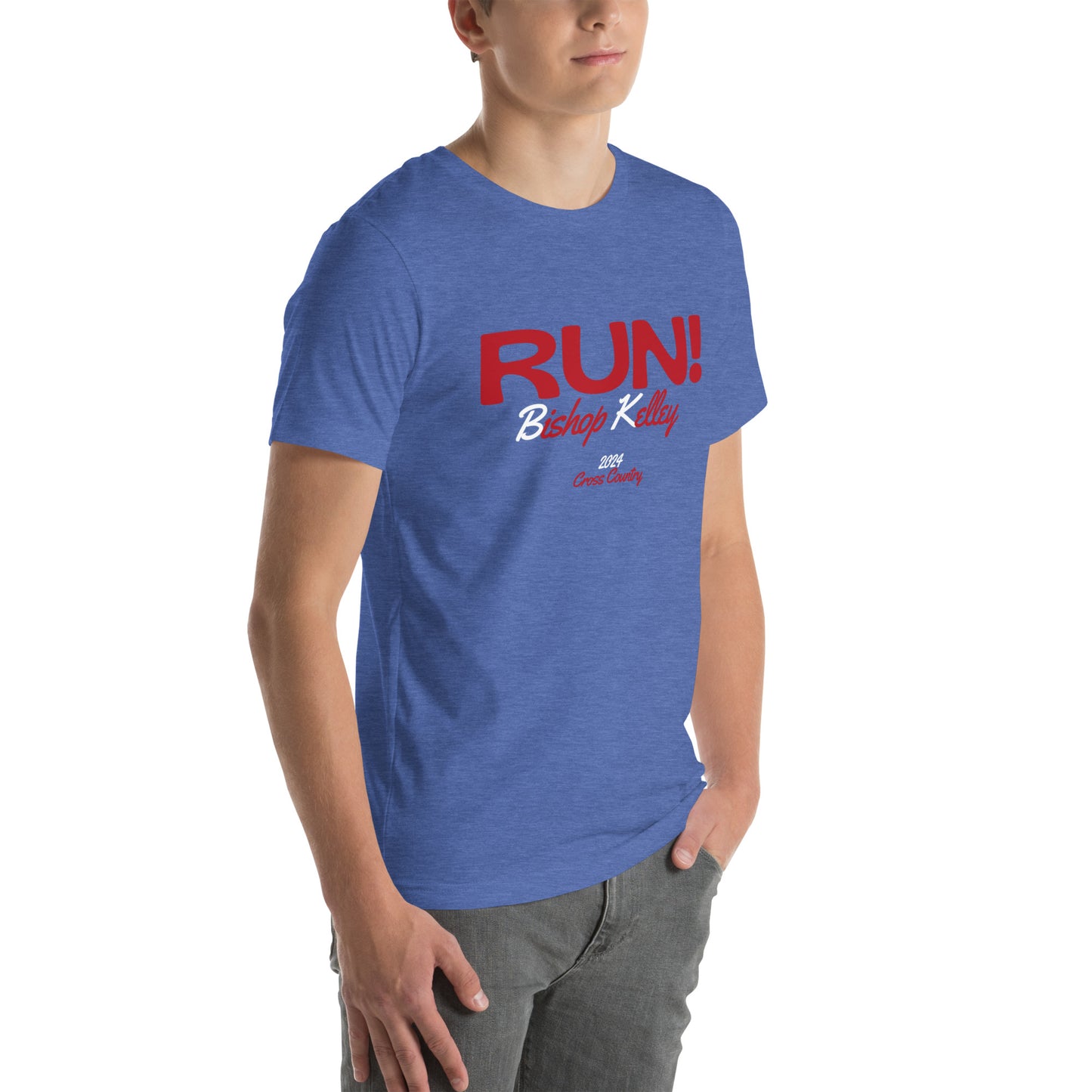 Run BK Bella + Canvas t-shirt